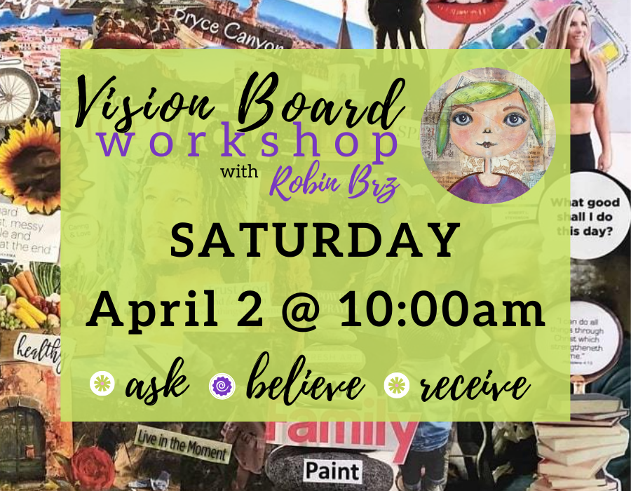Vision Board Workshop Graphic
