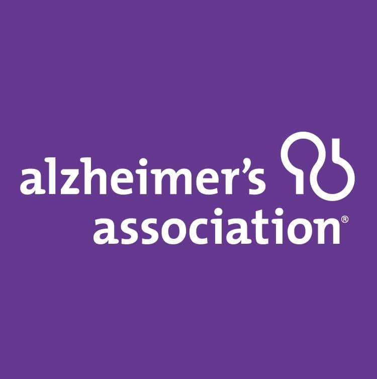 Alzheimer's Association logo purple