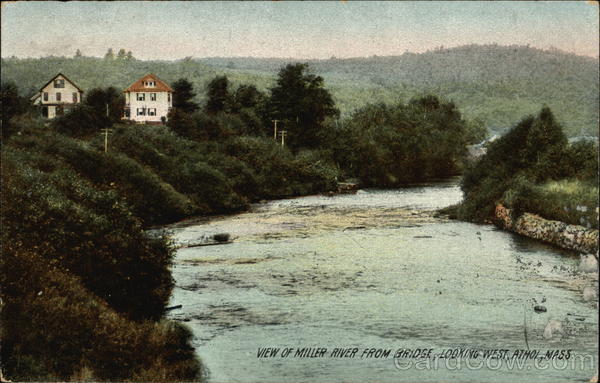 postcard view of river