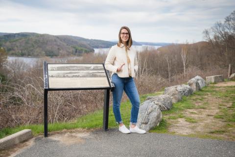 Elena at the Quabbin