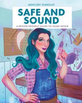 Safe and Sound book cover showing a woman with power tools