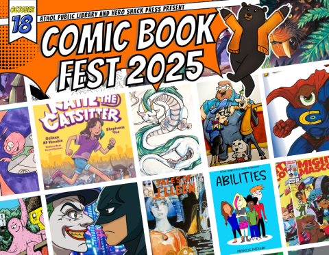 Collage of comic book covers