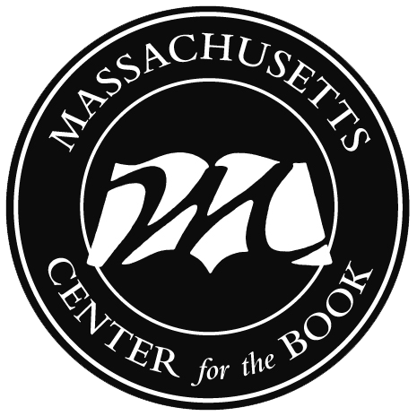 Massachusetts Center for the Book logo black and white